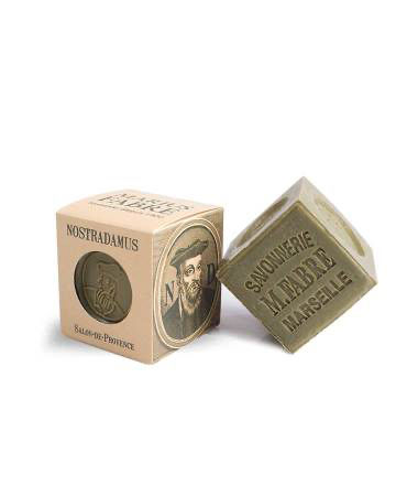 Nostradamus collector Marseille soap cube with olive oil 200g