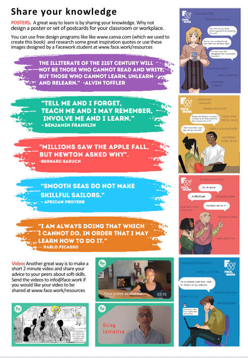 Прев'ю: Facework Soft Skills Booklet (SINGLE USE)