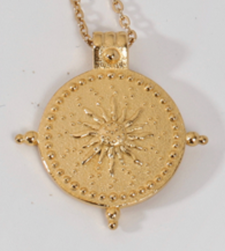 Sun Compass Necklace