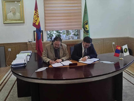 Memorandum of Understanding Signed with Mongolian University of Life Sciences