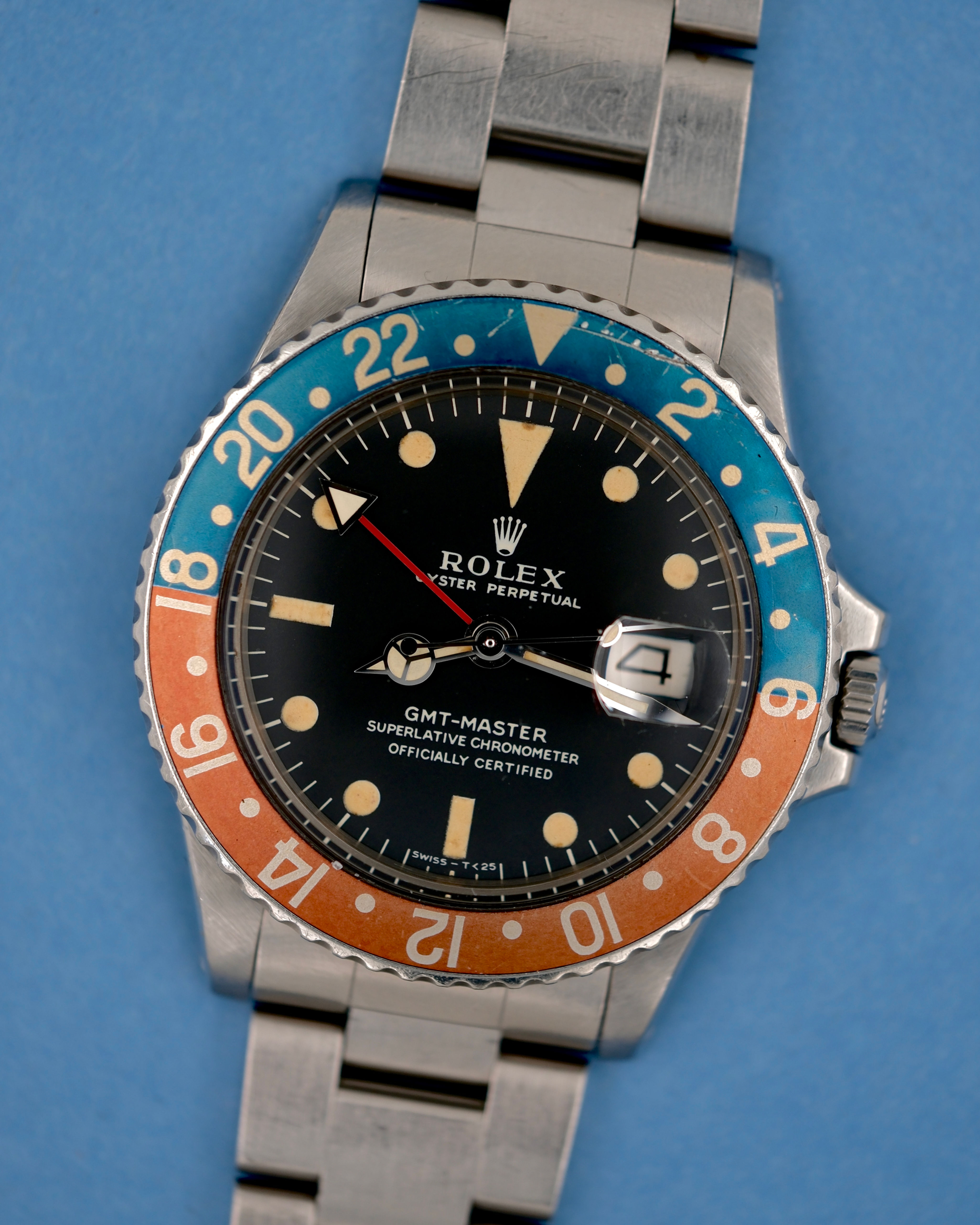 ROLEX GMT-MASTER REF.1675 "NON POLISH MK I LONG E DIAL"(M08914)