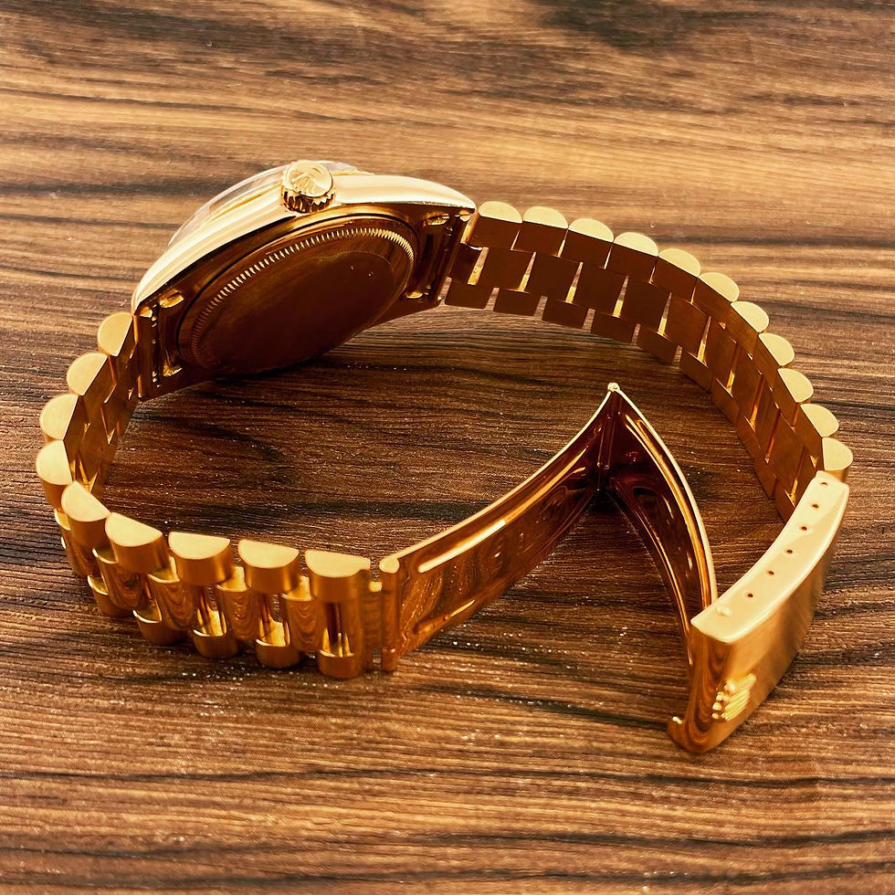 Thumbnail: ROLEX 18K ROSE GOLD DATEJUST REF.1601 (M05586)