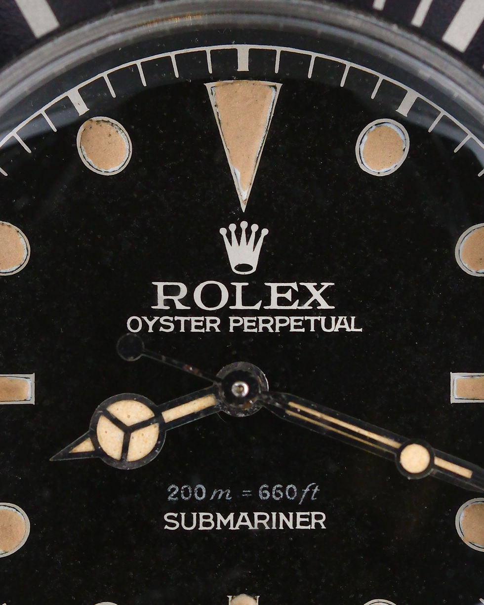 Thumbnail: ROLEX SUBMARINER REF.6538 "BIG CROWN SERVICE GILT DIAL" (M04741)