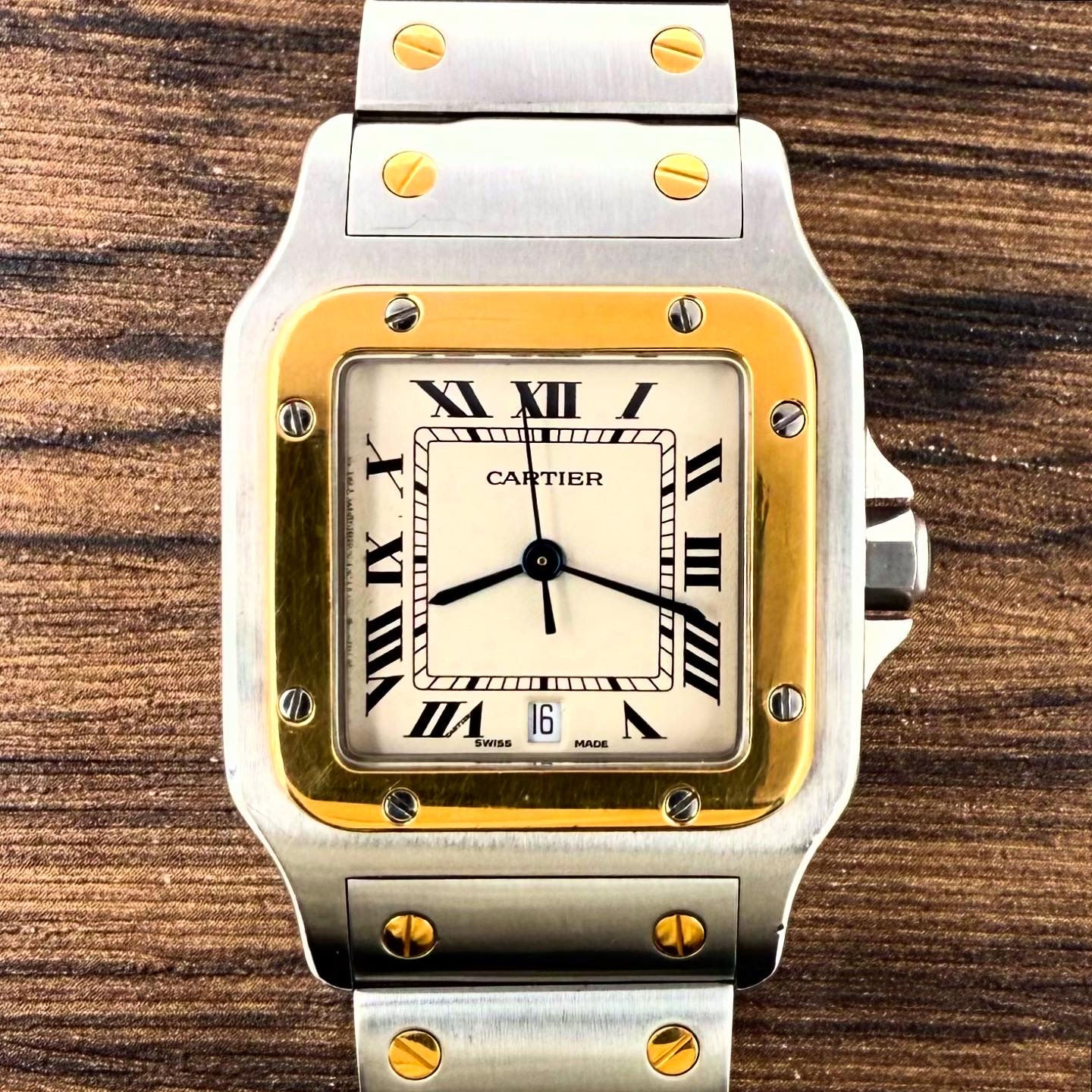CARTIER SANTOS GALBEE REF.187901(M08381)