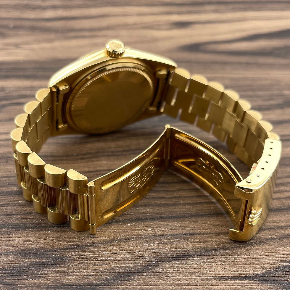 Thumbnail: Rolex 18K YELLOW GOLD DAY-DATE RER.1807 ‘QABOOS’ (M05483)