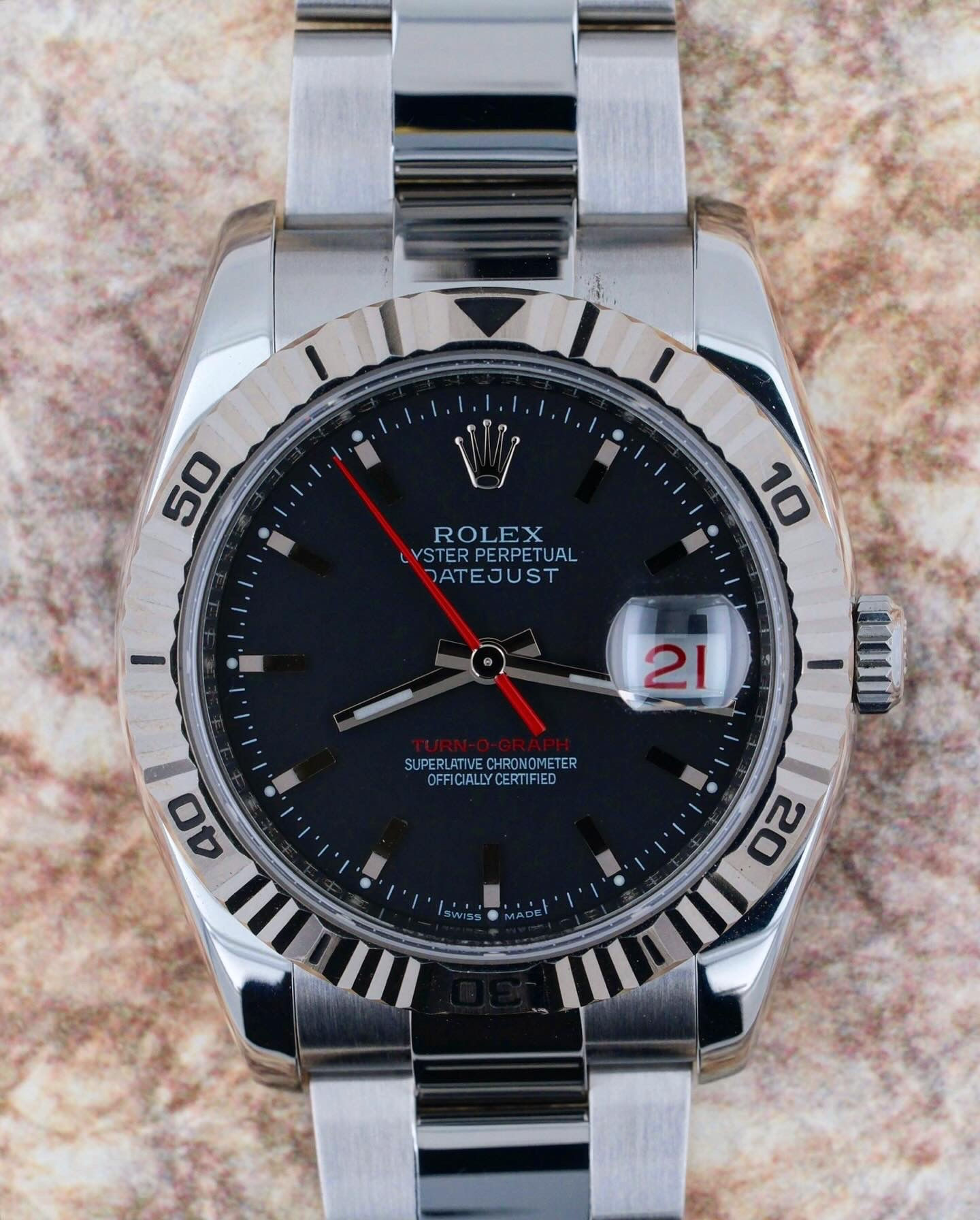 ROLEX DATEJUST REF.116264 "TURN-O-GRAPH" (M08604)