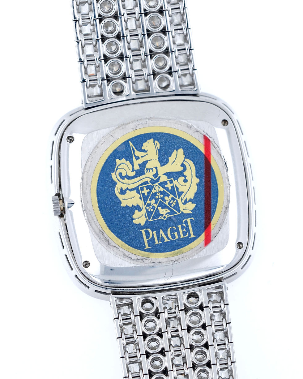 Thumbnail: PIAGET 18K WG REF.9711H67 FULL DIAMOND"(M09183)
