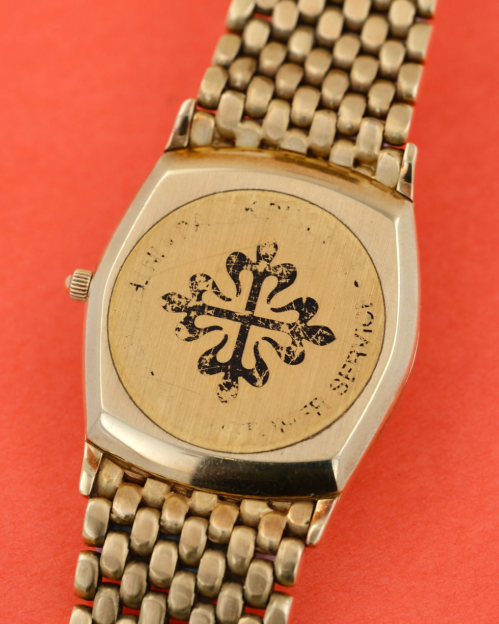 Thumbnail: PATEK PHILLIPPE 18K YELLOW GOLD GONDOLO QUARTZ REF.3943J (M09181)