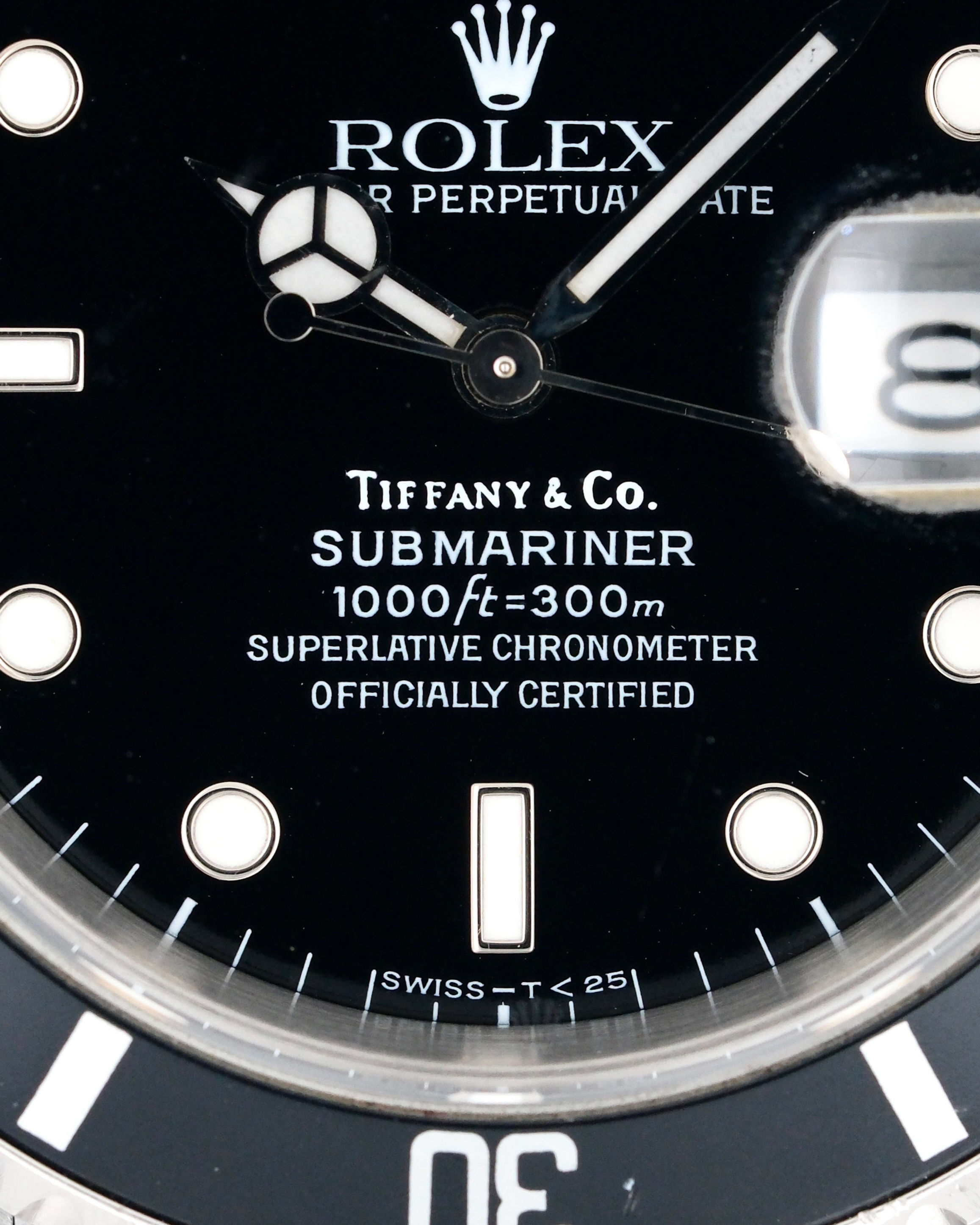 ROLEX SUBMARINER REF.16610 "TIFFANY % CO."(M09063)