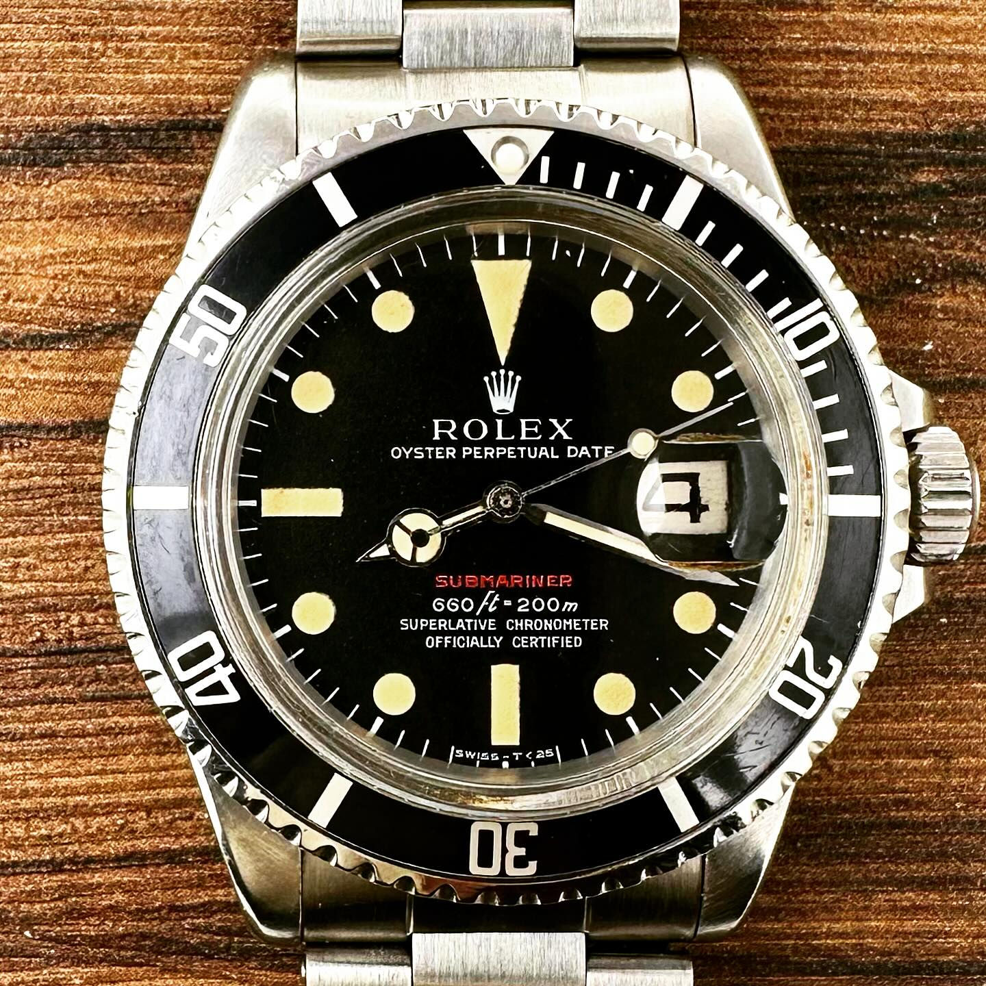 ROLEX SUBMARINER SINGLE RED REF.1680 “MK IV Dial”(M07747)