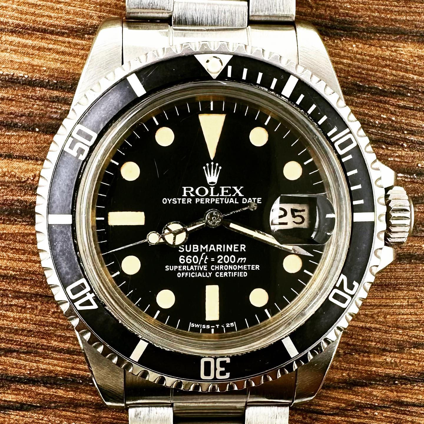 ROLEX SUBMARINER REF.1680 “NON POLISH MK I DIAL” ( M07526 )