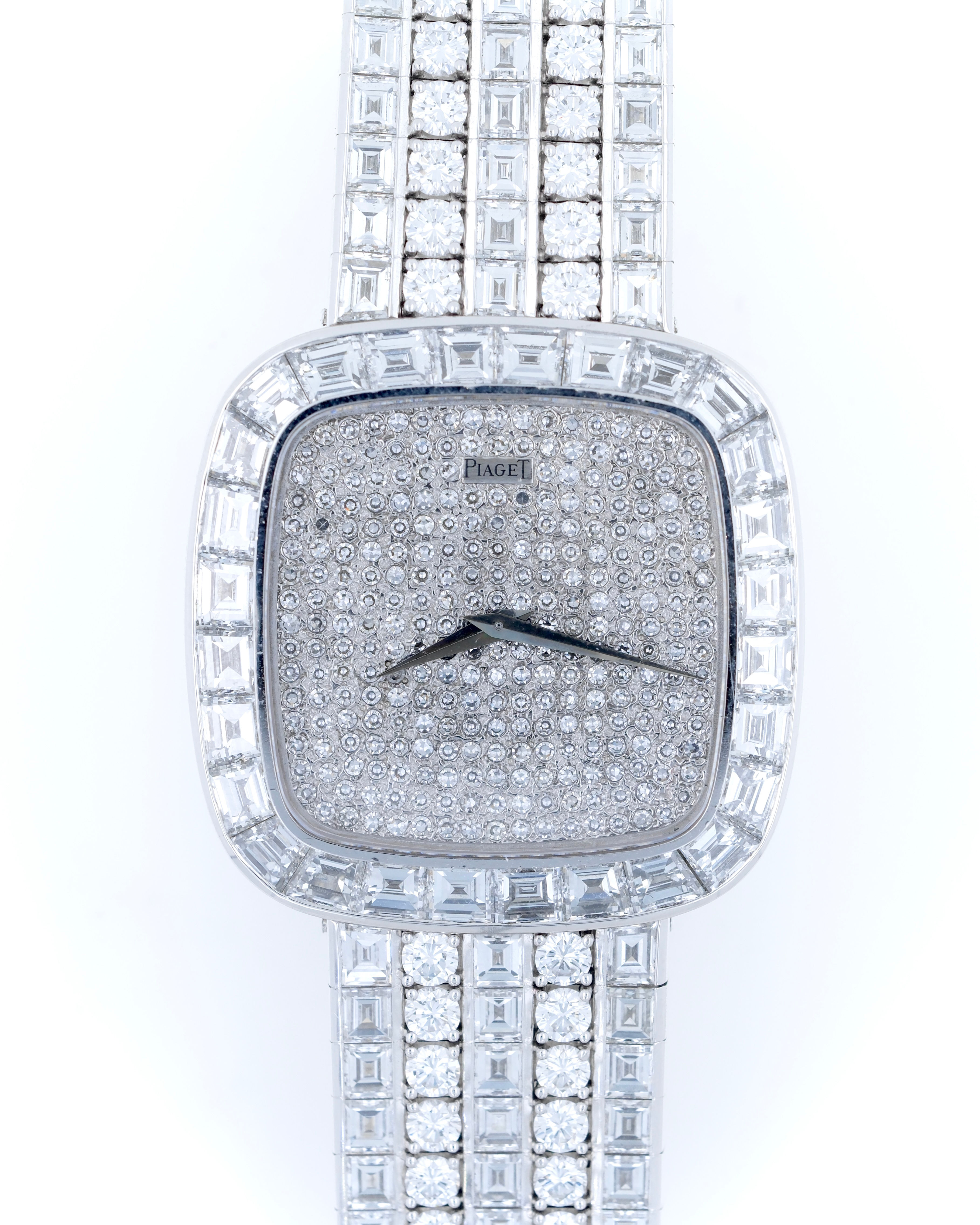 PIAGET 18K WG REF.9711H67 FULL DIAMOND"(M09183)