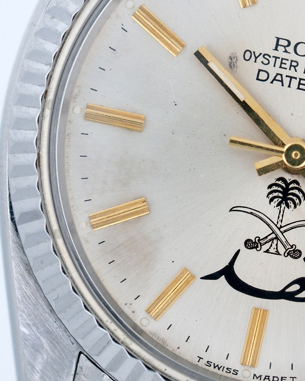 Thumbnail: ROLEX DATEJUST REF.16030 SAUDI SWORDS KING FAHD SIGNED "(M09192)