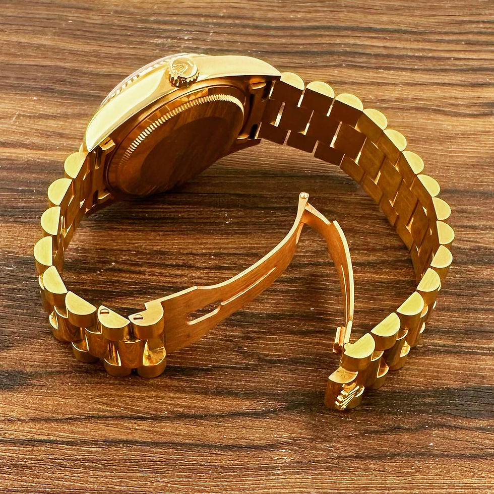 Thumbnail: ROLEX DAY-DATE REF.18038 “BROWN VIGNETTE DIAMOND DIAL”(M07751)