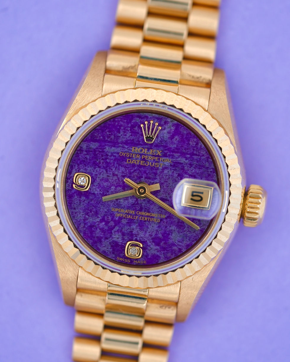 Thumbnail: ROLEX DATEJUST REF.69178 "SUGILITE 6-9 DIAMOND DIAL" (M09088)