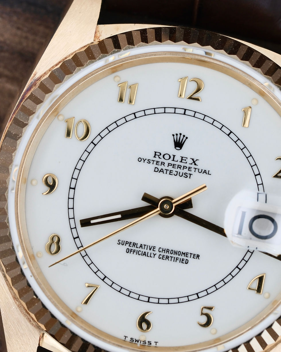 Thumbnail: ROLEX DATEJUST REF.16018 "IVORY" (M09093)