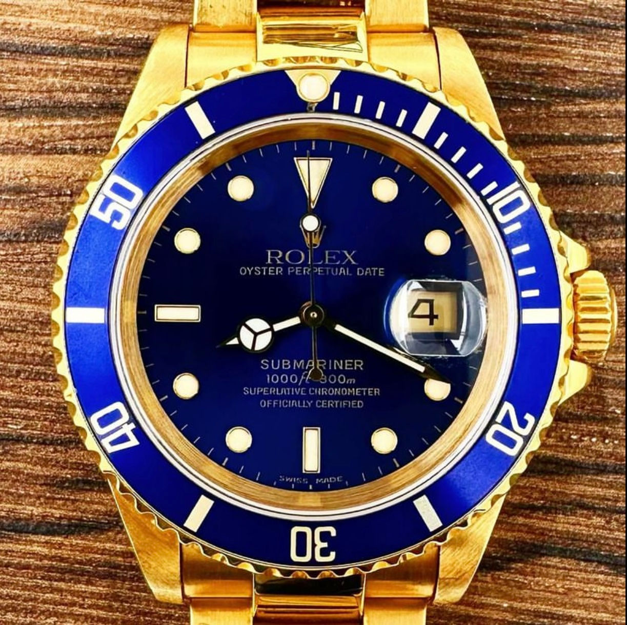 ROLEX SUBMARINER REF.16618LB (M08100)
