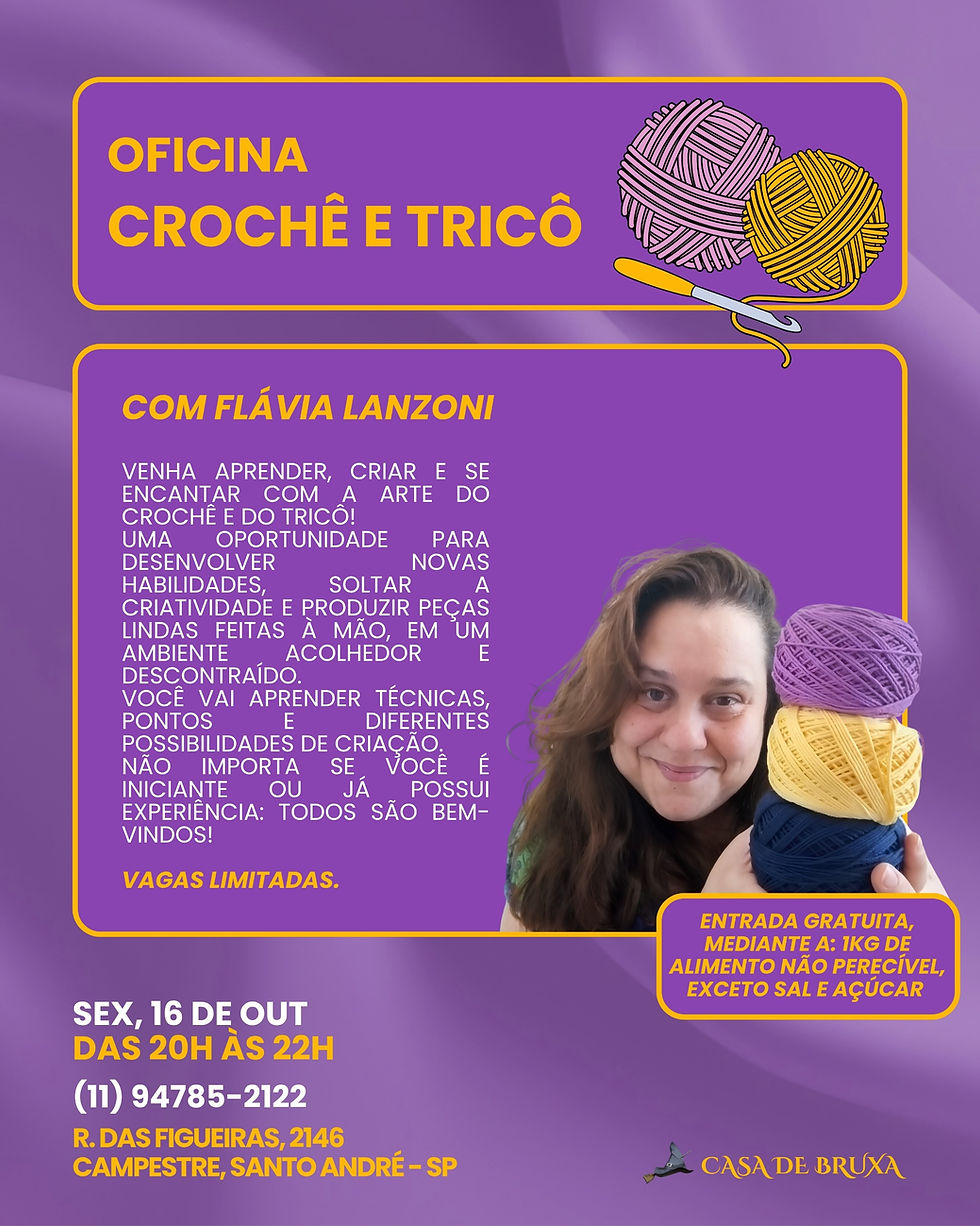 Oficina Croche e Trico