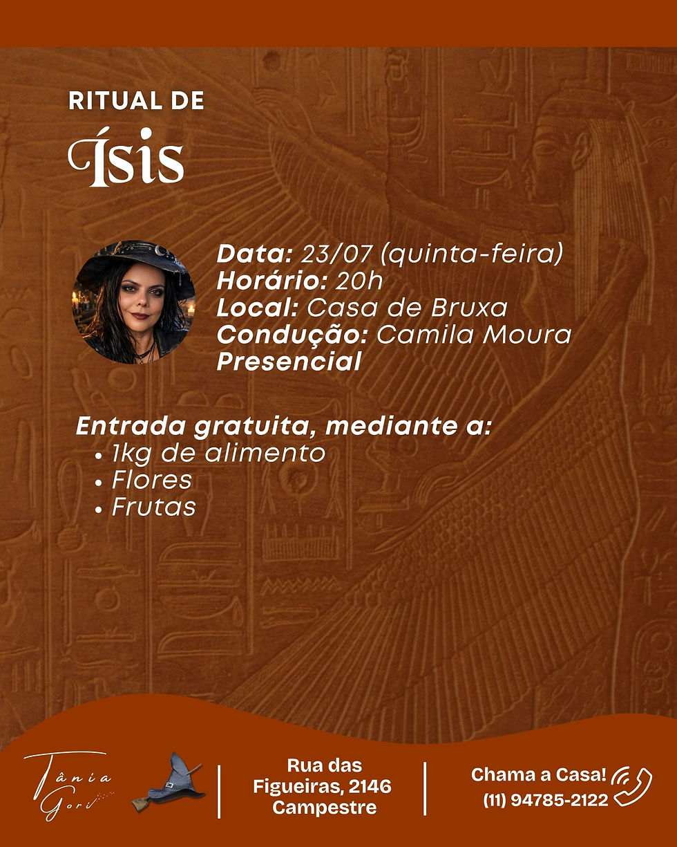 🌹 Ritual de Ísis