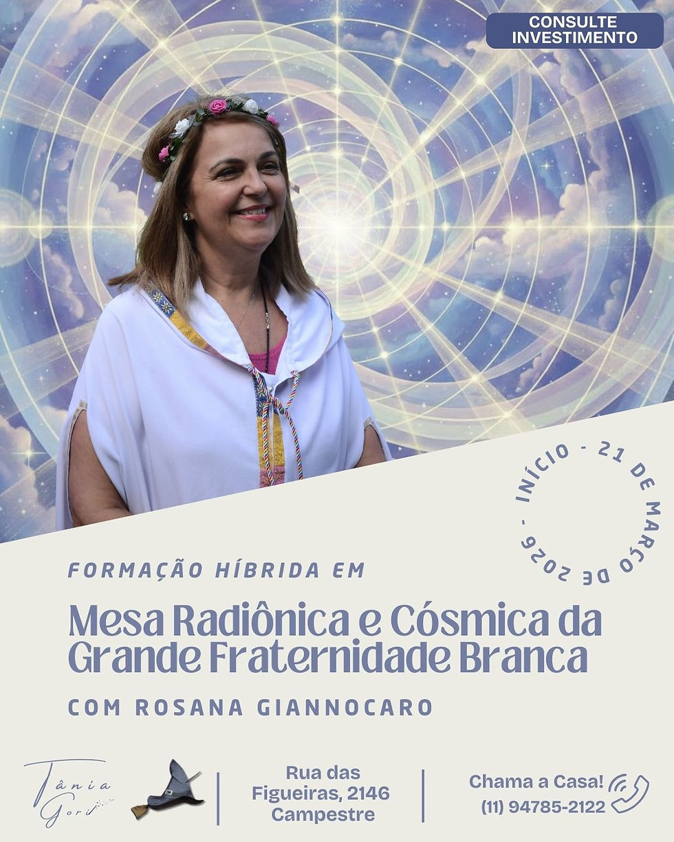  Formação presencial em Mesa Randônica e Cósmica