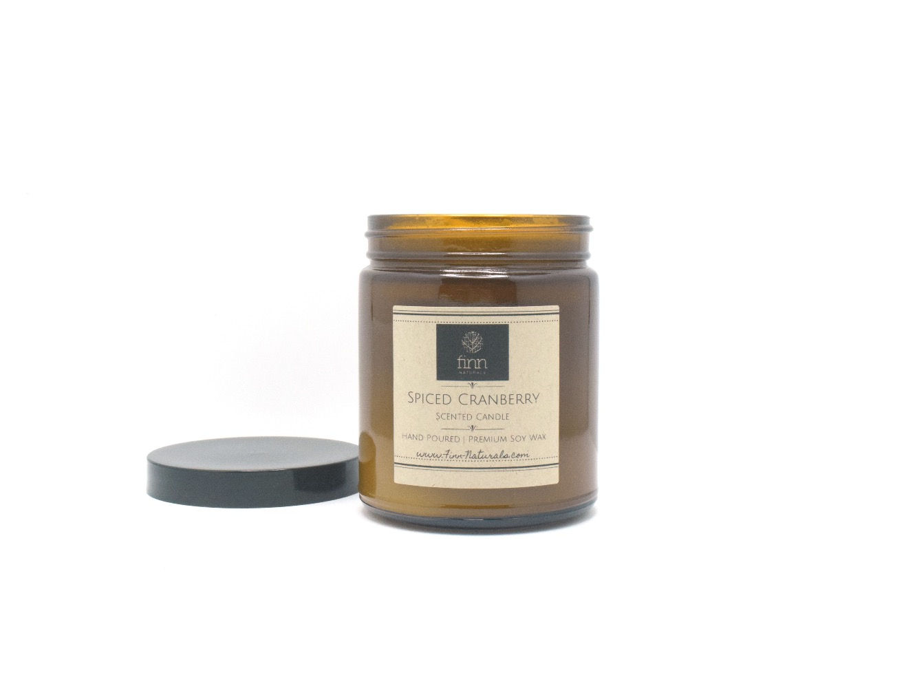 Spiced Cranberry Scented Soy Candle