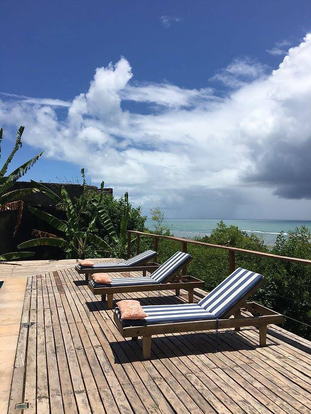 Linda Casa com vista para o mar