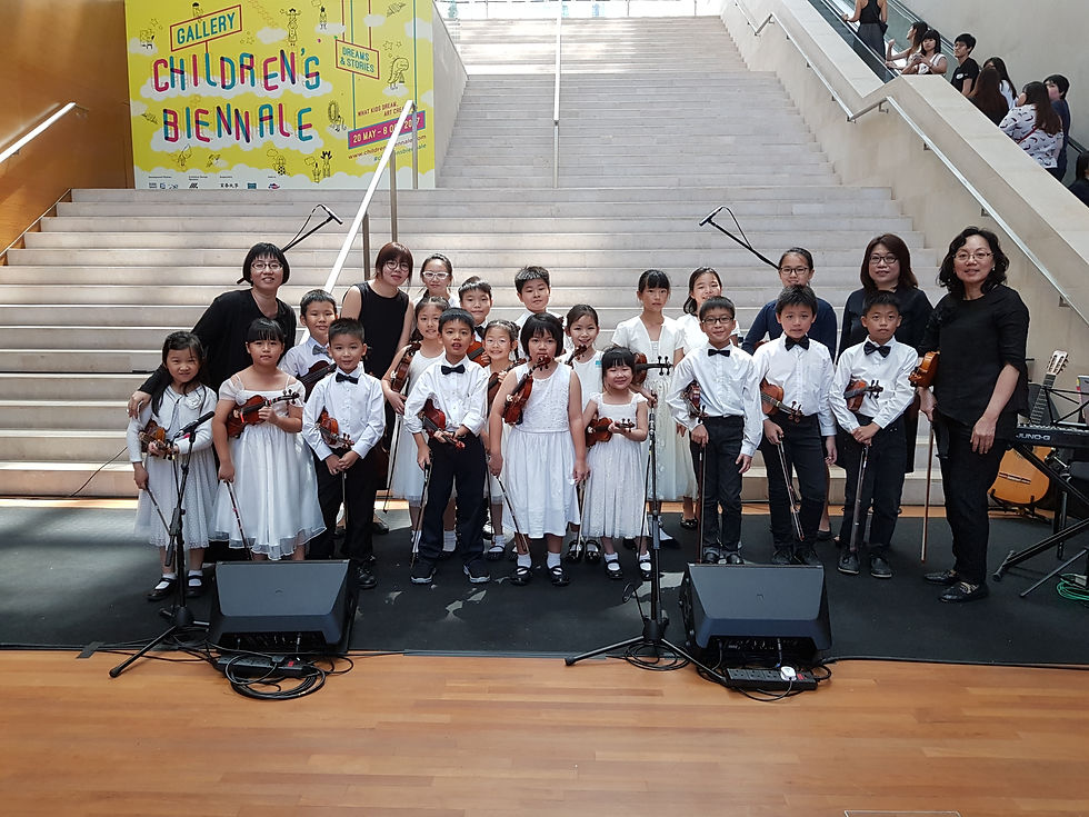 Photo of 1st group performers