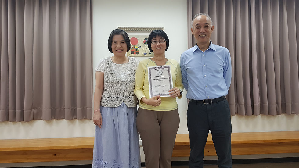 With Teacher Lan Ku and Hoei Tsu