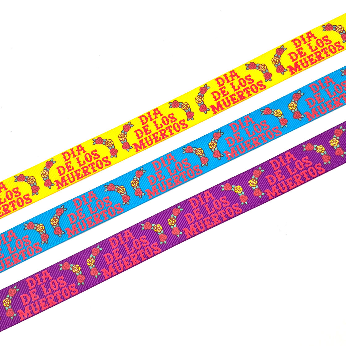 Dia De Los Muertos Grosgrain Ribbon