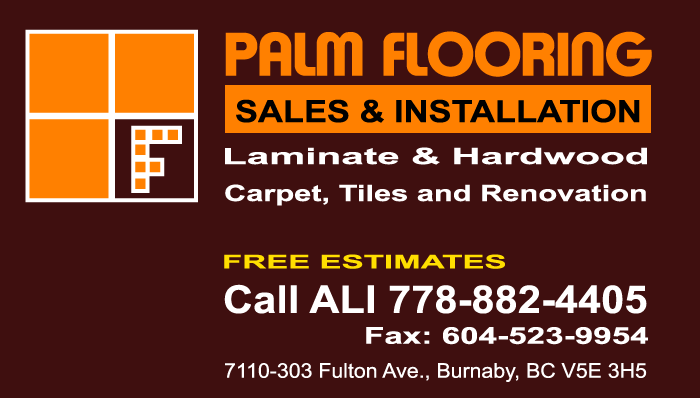 Palm Flooring, Laminate and Hardwood, Carpet, Tiles, Renovation