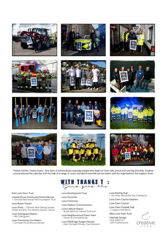 Looe Heroes Community Calendar