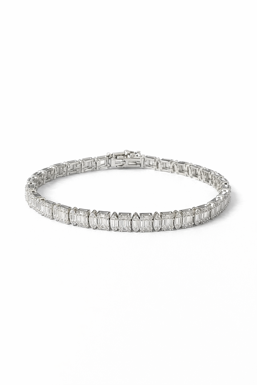 Imperial Baguette Tennis Bracelet