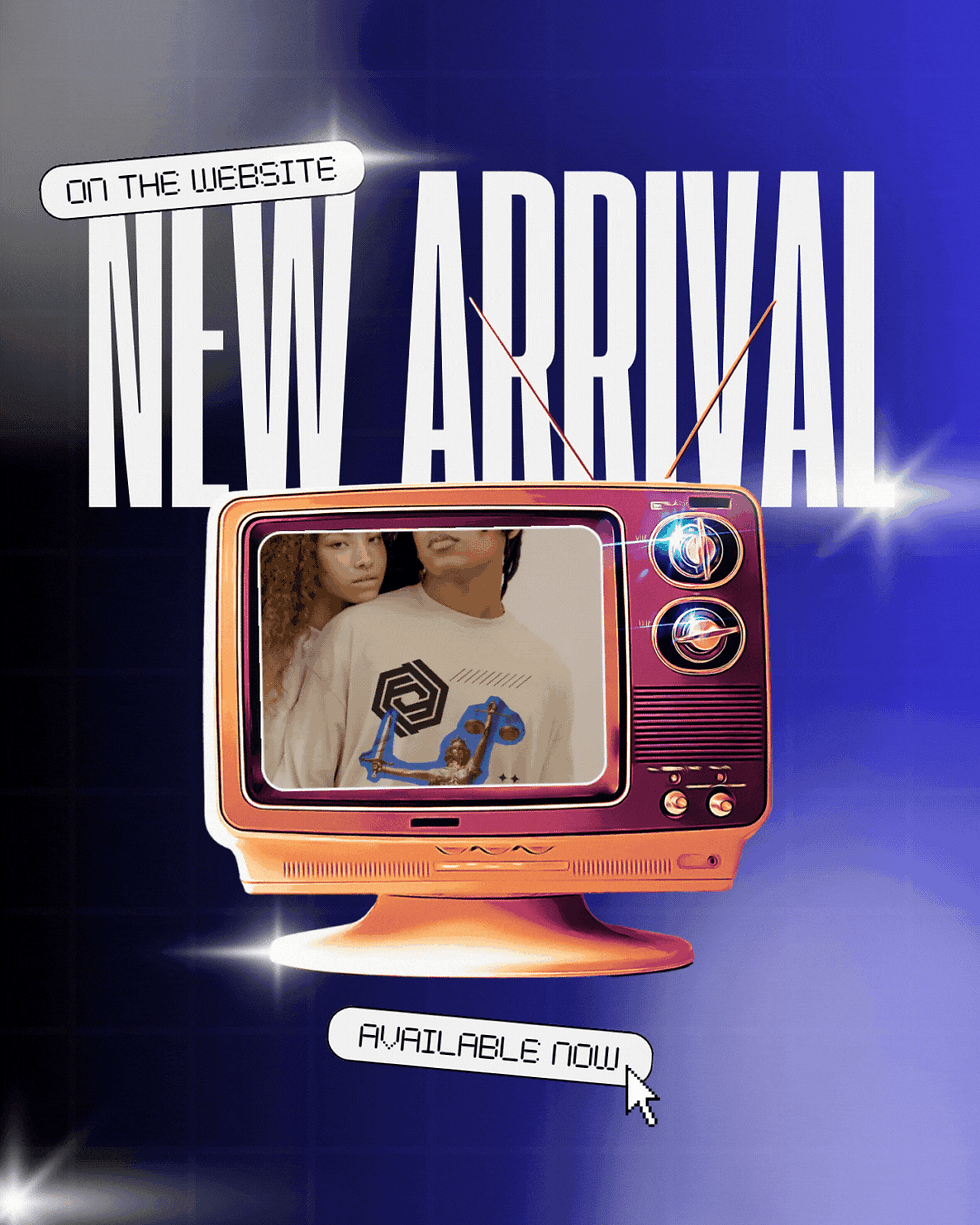 Purple and White Y2K New Arrival Announcement Instagram Post.gif