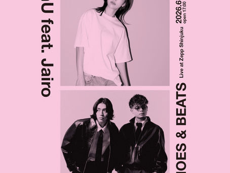 6月10日「ECHOES & BEATS (feat. Jairo)」シングルバージョンリリース決定！& 5月15日J-WAVE「ALL GOOD FRIDAY」で最速O.A！