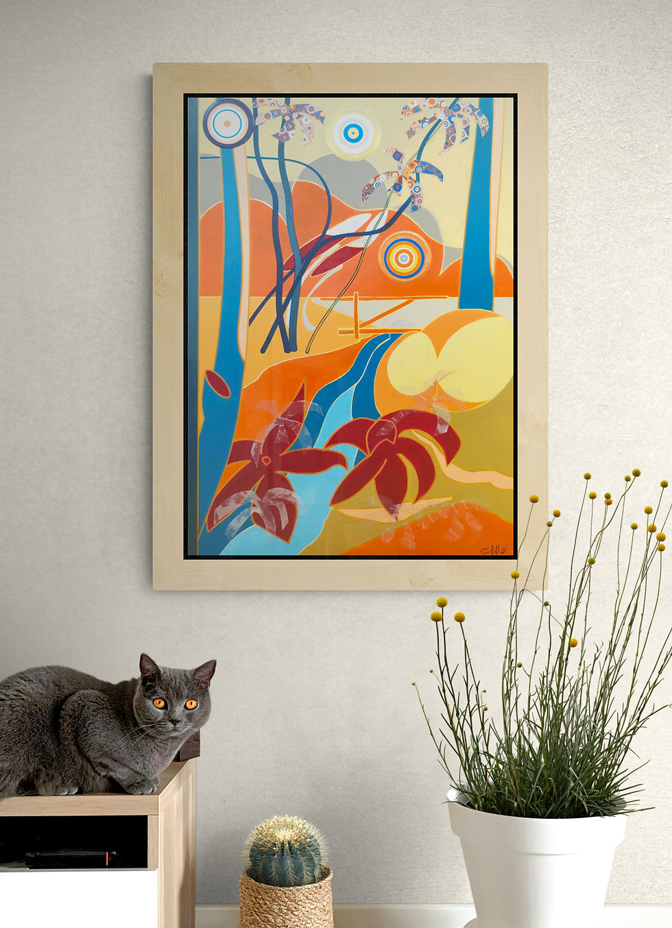 Thumbnail: 'Bridge I' Rian Hotton Limited Edition Print 40 cm x 28cm