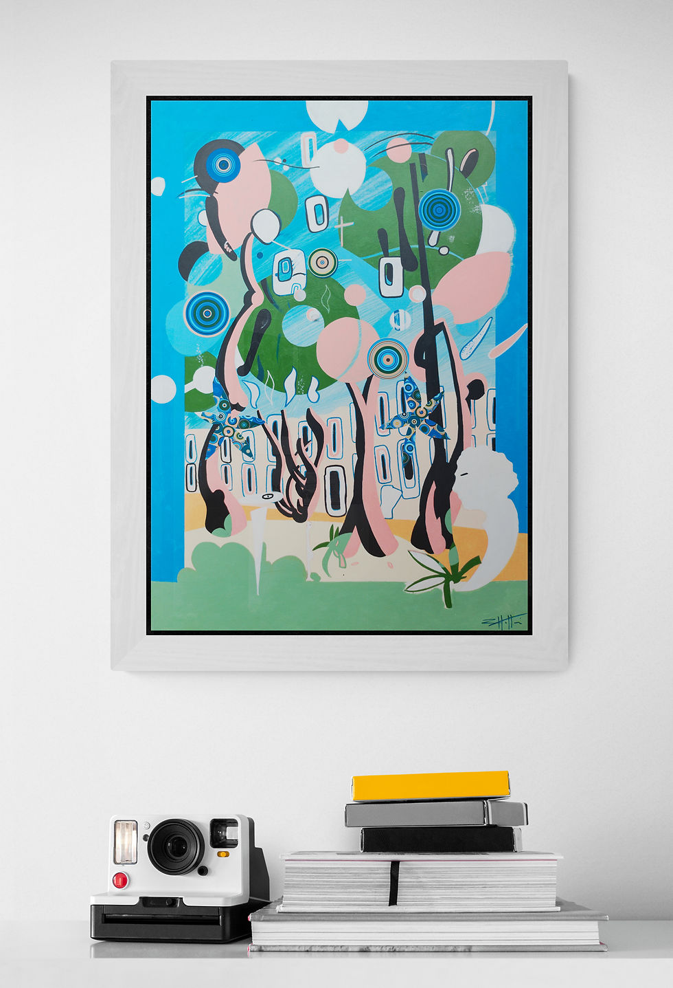 Thumbnail: 'Grounds I' Rian Hotton Limited Edition Print 40 cm x 28cm
