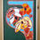 Thumbnail: 'Flowers and Pot' Acrylic, pastel and collage on cradled ply panel 42 x 59cm