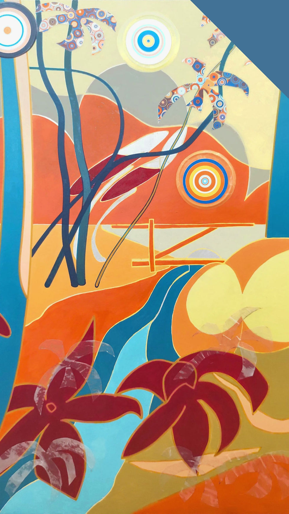 Thumbnail: 'Bridge I' Rian Hotton Limited Edition Print 40 cm x 28cm