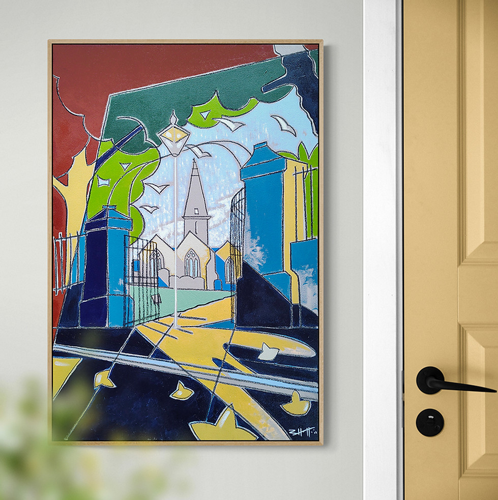 Parish Church of St Martin Paintings by Rian Hotton