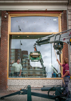 Kozijn en glas Westzeedijk 74