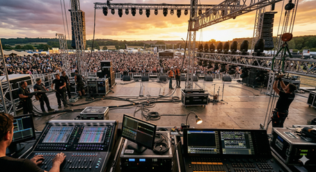 Ce que représente vraiment la production d'un concert en plein air