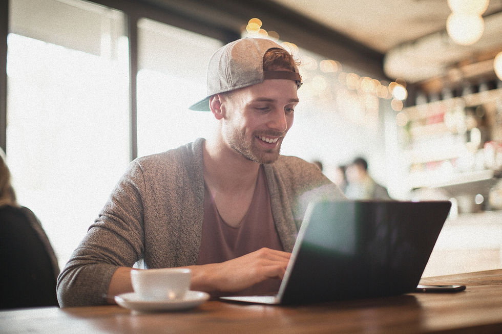 Man on Laptop