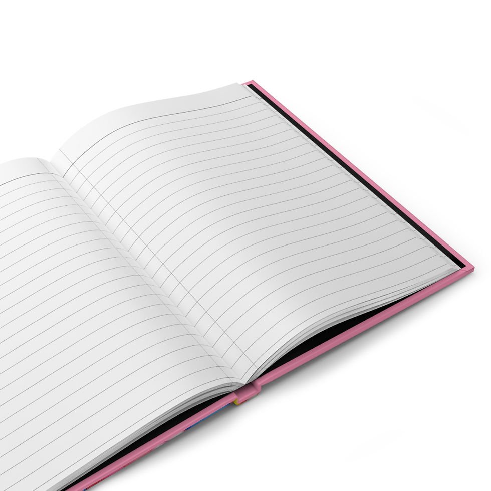 Thumbnail: "She's a Pink Sprinkle Goddess" Hardcover Journal