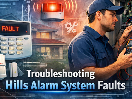 How Professional Alarm Technicians Troubleshoot Hills Alarm System Faults