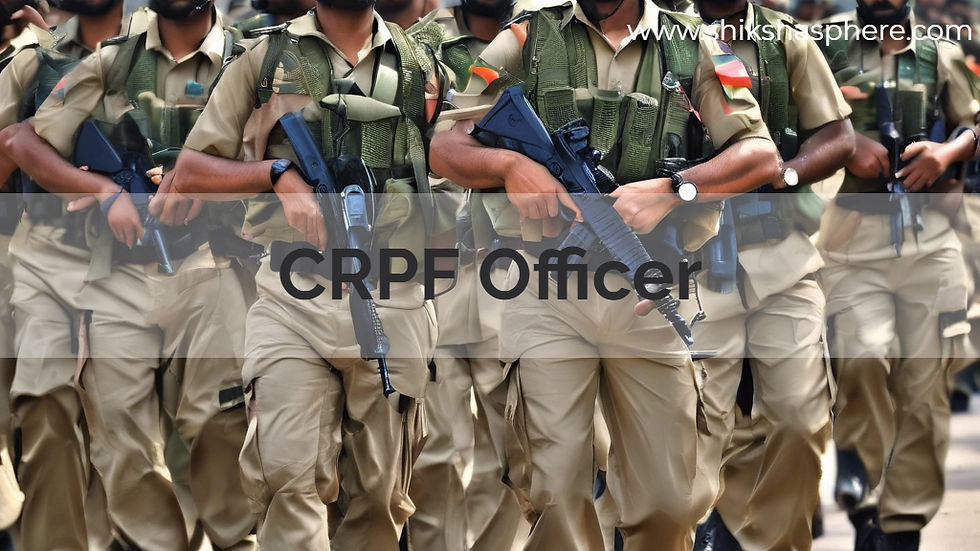 CRPF Officer