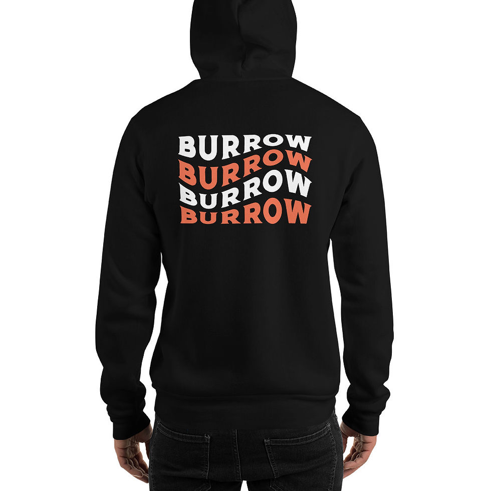 Thumbnail: CINCI, OHIO Burrow | Unisex Full Zip Hooded Sweatshirt
