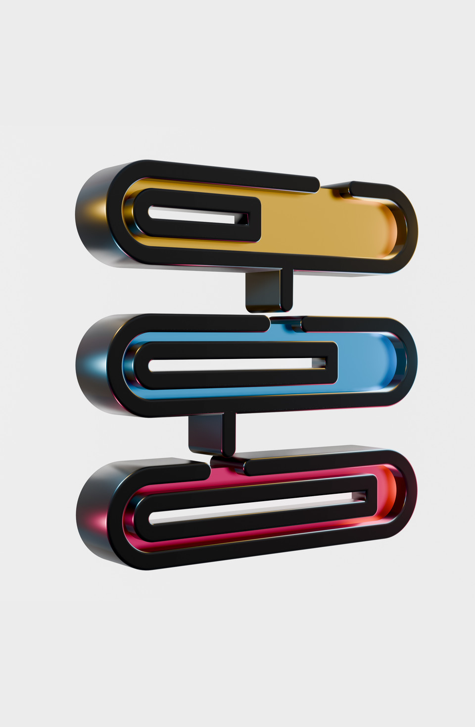 Progress bar 3D icon