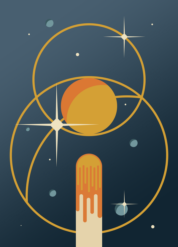 Vector poster five