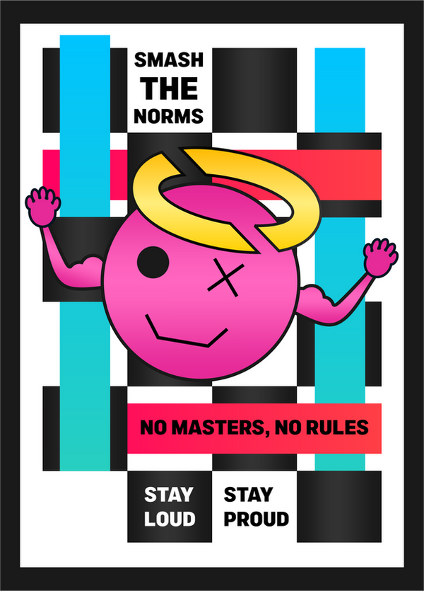 Vector poster three