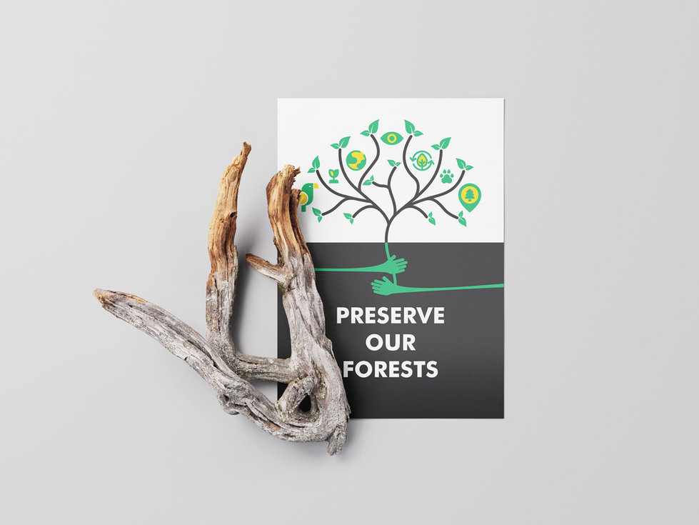 Vector poster mockup C one